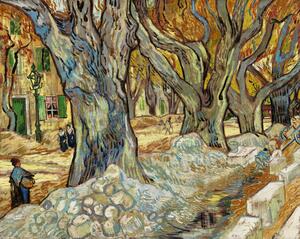 Bildreproduktion The Large Plane Trees, Vincent van Gogh