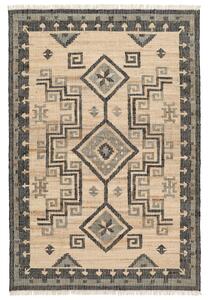 Tribe Jute Matta - Beige / Svart 160x230