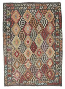 Kelim Afghan Old style Matta 208x293