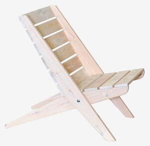 Hillerstorp - Stol Granny Pine Oiled Vit - Vit - Utefåtöljer - Från Homeroom