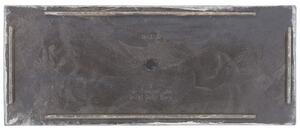 Kruka Grå Sten 34 x 80 x 56 cm Rektangulär kruka Inomhus Utomhus Beliani