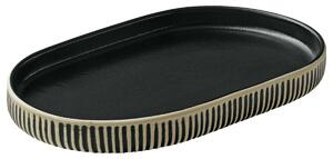 Playground Fat Nara relief; 18x11x2 cm (LxBxH); Svart/Vit; 6 Styck / Förpackning