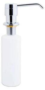 Pyramis 29192191 - Infälld tvåldispenser i blank krom