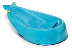 Skip Hop - Barnbalja med ergonomisk dyna MOBY 3 blå