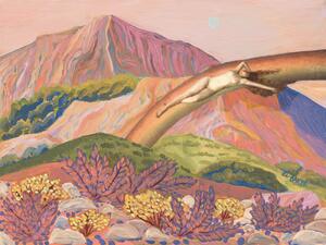 Illustration Naked hill, Eleanor Baker, (40 x 30 cm)