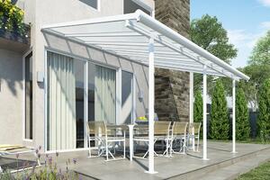 Altantak i aluminium Sierra Palram - Canopia 3 x 4,25 m vit