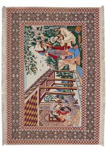 Isfahan silke varp Matta 109x162