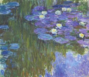 Bildreproduktion Water-Lilies (1914), Claude Monet