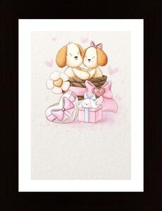 Puppy In Love Poster