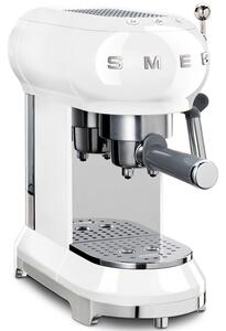 Manuell espressomaskin 50's Style, blank, vit