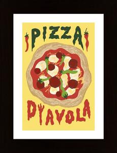 Pizza Diavola Poster