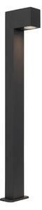 Industriell utomhus golvlampa mörkgrå 80 cm IP44 - Baleno