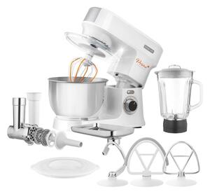 Sencor - Köksrobot med skål av rostfritt stål 1000W/230V vit