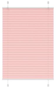 Plisserad persienn rosa 95x100 cm tyg bredd 94,4 cm polyester