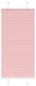 Plisserad persienn rosa 55x100cm tyg bredd 54,4cm polyester