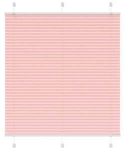 Plisserad persienn rosa 115x150 cm tyg bredd 114,4cm polyester