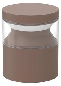 Ideal Lux - LED-lampa för utomhusbruk BOEING LED/14W/230V 15 cm IP65 brun