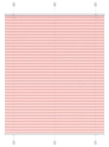 Plisserad persienn rosa 110x150 cm tyg bredd 109,4cm polyester