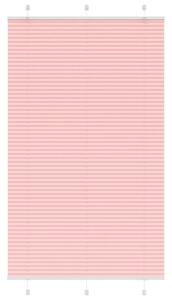 Plisserad persienn rosa 115x200 cm tyg bredd 114,4cm polyester