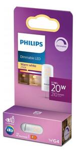 LED Ljusreglerad glödlampa Philips G4/2,1W/12V 2700K