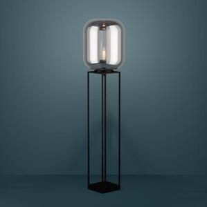 Eglo 39989 - Golvlampa BULCIAGO 1xE27/40W/230V rökig