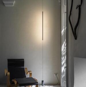 Ideal Lux - LED golvlampa FILO LED/14W/230V 3000K CRI 90 svart