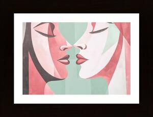 Abstract Intimacy Poster