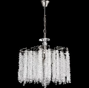Ljuskrona på kedja 6xE14/60W/230V diameter 46 cm skinande krom