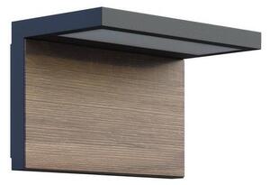 LED vägglampa för utomhusbruk NATURA LED/12W/230V 4000K IP65 brun/antracit