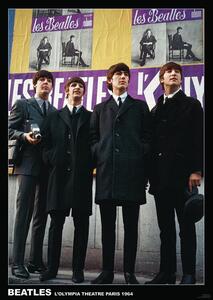 Poster, Affisch Beatles - Paris 1964, (59.4 x 84.1 cm)