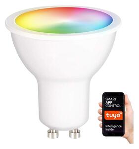 LED RGB Dimbar glödlampa GU10/5W/230V 2700-6500K Wi-Fi Tuya