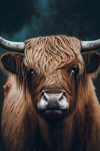 Fotografi Highland Cow, Treechild