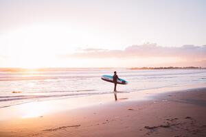 Fotografi Venice Beach Surfer, Bethany Young