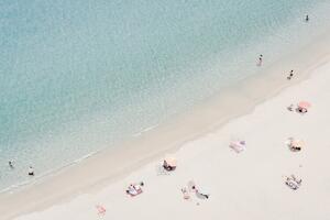 Fotografi Aerial beach view, Photolovers