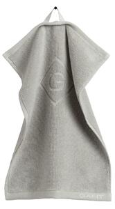 GANT Organic Cotton G Handduk - Light Grey