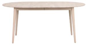 TYLER matbord ovalt 170/210 vitpigmenterad ek