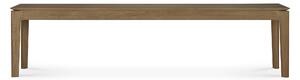 Ethnicraft - Bok Bench - Teak -186 x 35 cm - TV-bänkar - Alain Van Havre - Träfärgad - Trä