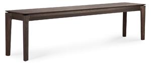 Ethnicraft - Bok Bench - Varnished Oak - Brown -186 x 35 cm - TV-bänkar - Alain Van Havre - Brun - Trä