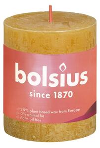 Bolsius Rustika blockljus 4-pack 80x68 mm honungsgul