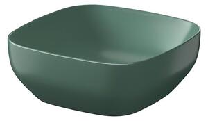 Tvättställ Noto Kvadratisk Grön Matt 38 cm