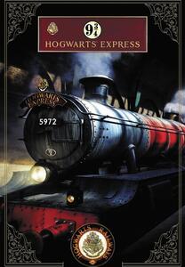 Konsttryck Harry Potter - The Hogwarts Express, (26.7 x 40 cm)