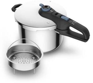 Tefal - Tryckkokare 8 l SECURE TRENDY rostfri