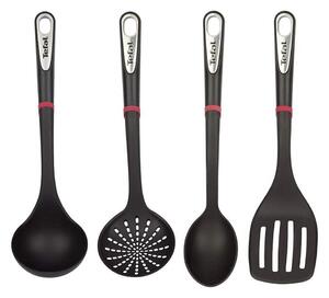 Tefal - Set med köksredskap 4 delar INGENIO svart