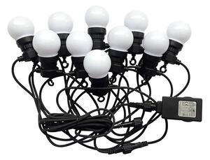 LED Utomhusslinga STRING 5m 10xLED/0,5W/230V IP44 3000K