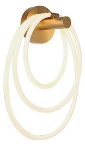 LED väggbelysning LED/37W/230V 3000K guld
