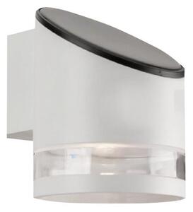LED Utomhus solcell vägglampa LED/1W/3,7V 3000K IP54 vit