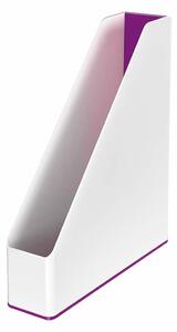 Tidningsställ Leitz Vit Violett A4 polystyren 7,3 x 31,8 x 27,2 cm