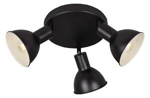 Briloner 2674-035 - Spotlight RETRO 3xE14/25W/230V svart