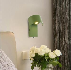Brilagi - LED vägglampa VASTO LED/3W/230V grön