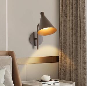 Brilagi - LED vägglampa LUCERA LED/3W/230V brun